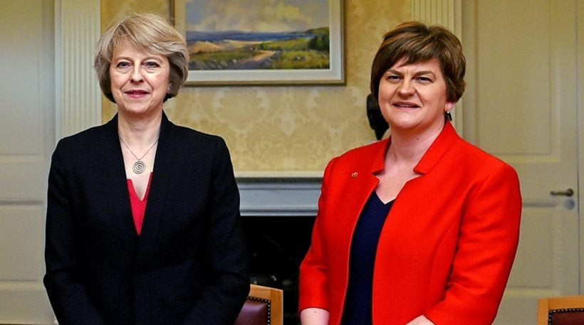 DUP: «Δεν συμφωνήσαμε ακόμη με τη Μέι ότι θα την στηρίξουμε»